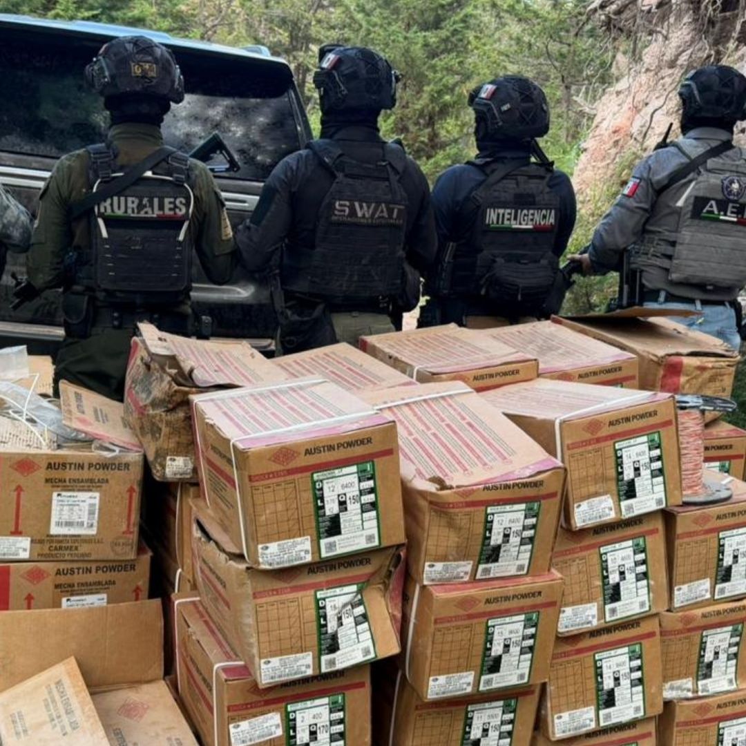 Todo el material quedó bajo resguardo policial